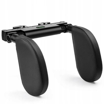 T-Phox Auto Hoofdsteun voor Kinderen – Verstelbare Hoofdsteun voor Autostoel – Memory Foam – Zwart