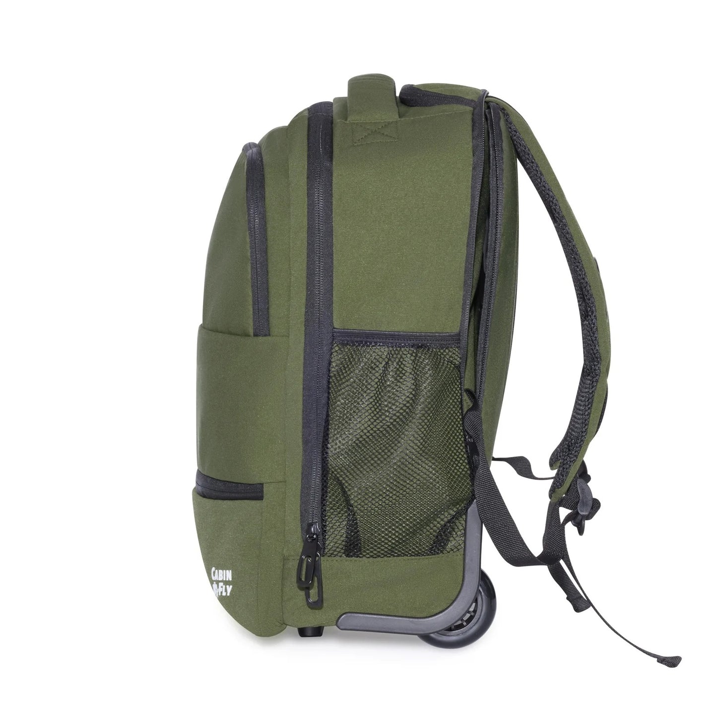 CabinFly Aircruiser Hybrid Reistas met Wielen – 40×30×20 cm – Handbagage Rugzak voor Reizen met Baby