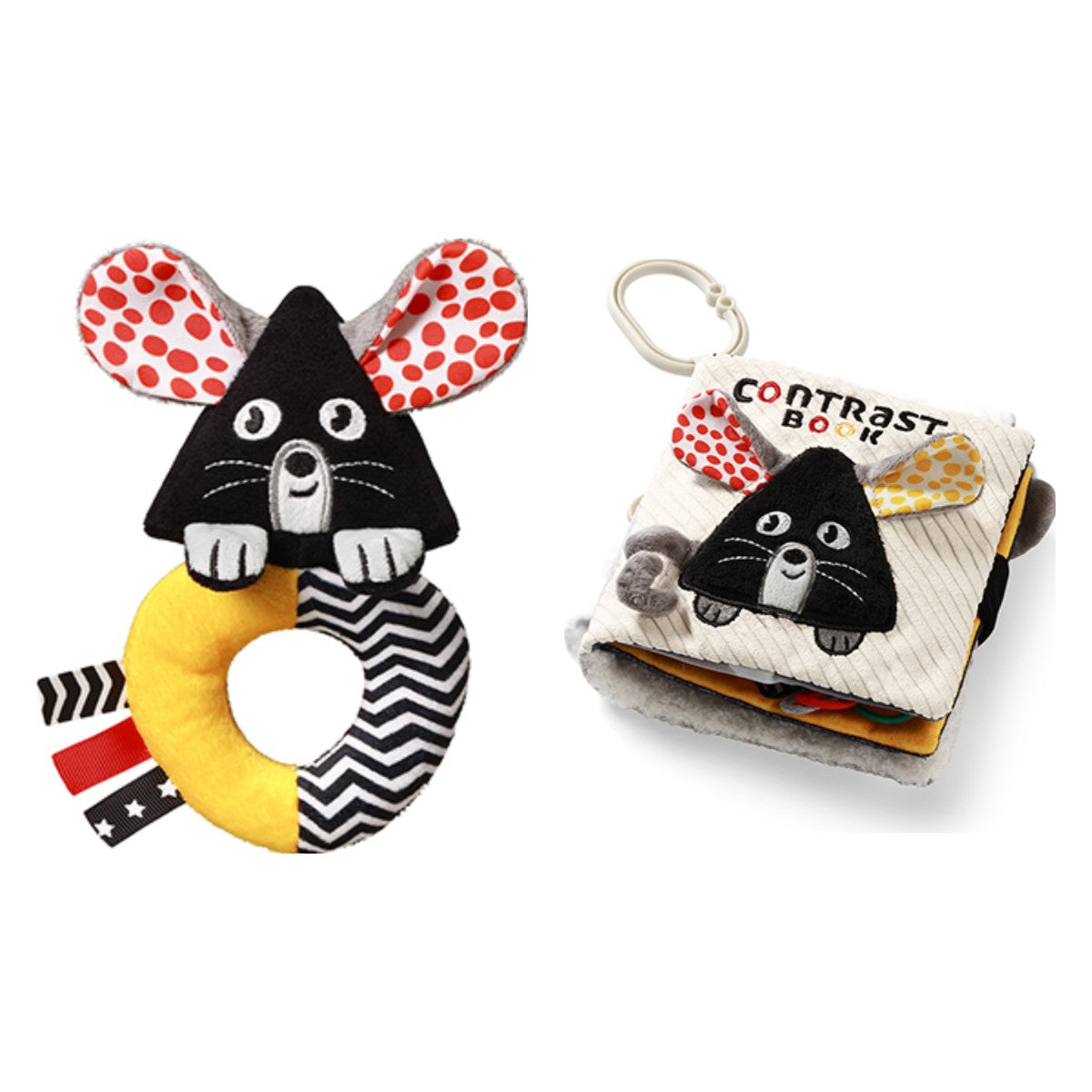 MOUSE set: rammelaar en contrastboekje