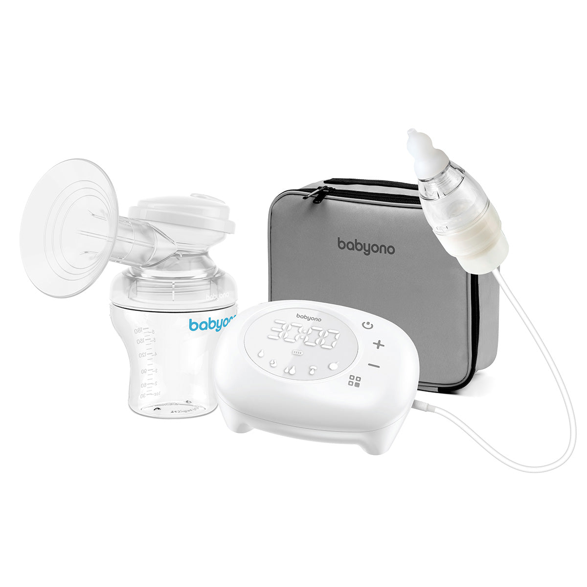 NATURAL NURSING borstkolf van Babyono, complete set