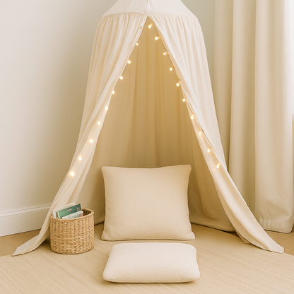 Sierkussen Vierkant – Kussentje - Teddy Bouclé – 40×40 cm – Crème