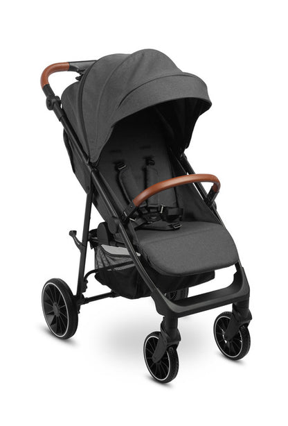 Caretero Elma buggy 0-4 jaar, met regenhoes en voetenzak Donkergrijs