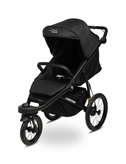 Caretero Lima Deluxe kinderwagen met luchtbanden en ligstand, 6 maanden - 4 jaar