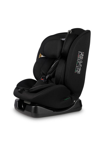 Caretero Mundi i-Size autostoel 40-150 cm, 0-12 jaar, tegen en met de rijrichting Zwart