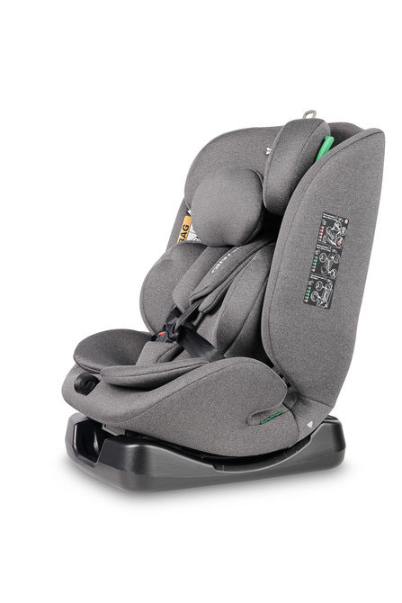Caretero Mundi i-Size autostoel 40-150 cm, 0-12 jaar, tegen en met de rijrichting Grijs
