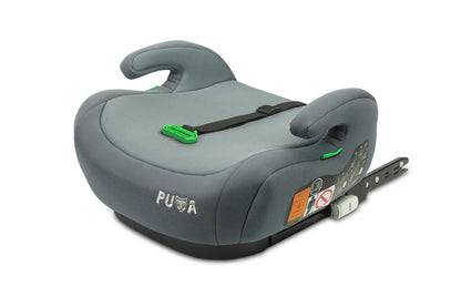 Caretero Puma i-Size zitverhoger 125-150 cm met ISOFIX Grafiet