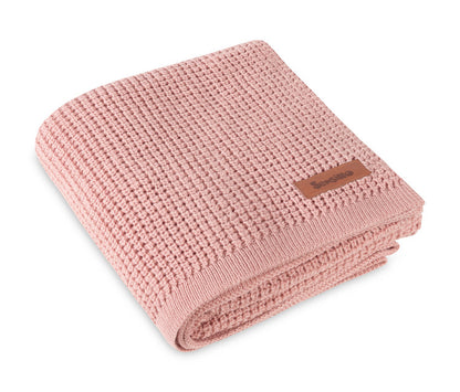 Sensillo babydeken 100% merinowol 90 x 75 cm, effen Lichtroze