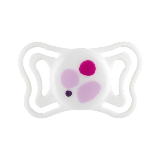 Chicco PhysioForma Light fopspeen silicone 2-6 maanden, 2 stuks, roze