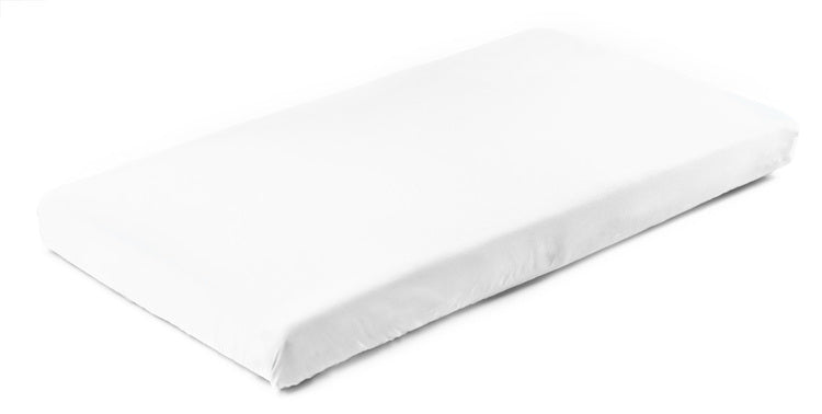 Sensillo jersey hoeslaken 120 x 60 cm Wit