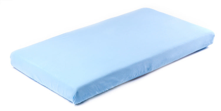Sensillo jersey hoeslaken 120 x 60 cm Blauw