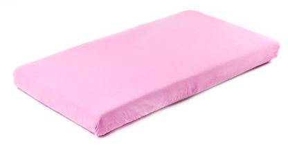 Sensillo jersey hoeslaken 120 x 60 cm Roze
