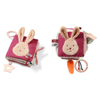 Rabbit Karo set: voelboekje en activiteitenkubus