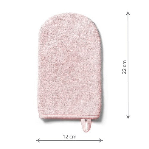 Bamboe washandje, Roze – afbeelding 3