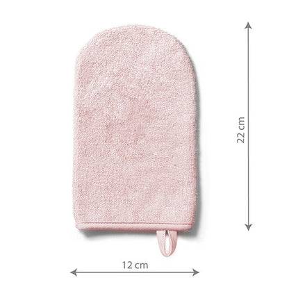 Bamboe washandje, Roze – afbeelding 3