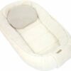 Soosie - Babynestje - Babynest - Veilig en Comfortabel - Minky Pluche - Cream/Beige